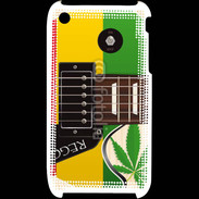 Coque iPhone 3G / 3GS Guitare Reggae