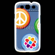 Coque Samsung Galaxy S3 Hippies jean's