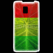 Coque LG P990 Feuille rasta