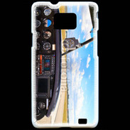 Coque Samsung Galaxy S2 Cockpit avion de tourisme