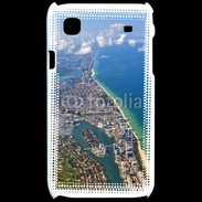 Coque Samsung Galaxy S Vue aérienne de la cote de Miami