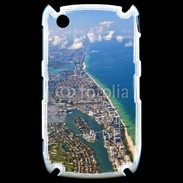 Coque Black Berry 8520 Vue aérienne de la cote de Miami