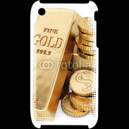 Coque iPhone 3G / 3GS Lingot et pièces d'or