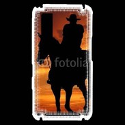 Coque Samsung Player One Silhouette de cowboy
