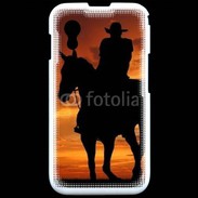 Coque Samsung ACE S5830 Silhouette de cowboy