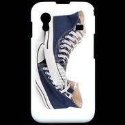 Coque Samsung ACE S5830 Paire de converse bleue