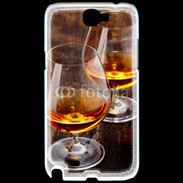 Coque Samsung Galaxy Note 2 Verre de cognac