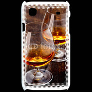 Coque Samsung Galaxy S Verre de cognac
