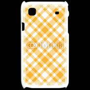 Coque Samsung Galaxy S Fond à carreaux