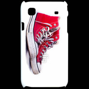 Coque Samsung Galaxy S Chaussure Converse rouge