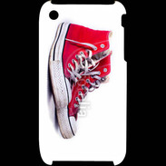 Coque iPhone 3G / 3GS Chaussure Converse rouge