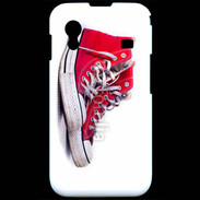 Coque Samsung ACE S5830 Chaussure Converse rouge