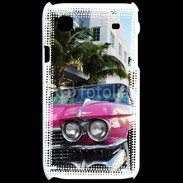 Coque Samsung Galaxy S Voiture rétro à Miami