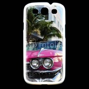 Coque Samsung Galaxy S3 Voiture rétro à Miami