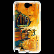 Coque Samsung Galaxy Note 2 Peinture de bateau