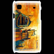 Coque Samsung Galaxy S Peinture de bateau