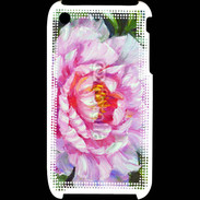 Coque iPhone 3G / 3GS Fleur en peinture
