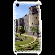 Coque iPhone 3G / 3GS Château fort et jardins d'Angers en France