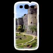 Coque Samsung Galaxy S3 Château fort et jardins d'Angers en France