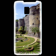 Coque LG P990 Château fort et jardins d'Angers en France
