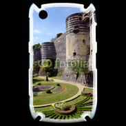 Coque Black Berry 8520 Château fort et jardins d'Angers en France