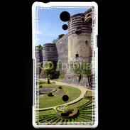 Coque Sony Xperia T Château fort et jardins d'Angers en France