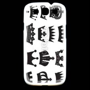 Coque Samsung Galaxy S3 Collection de couronnes de Roi