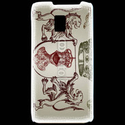 Coque LG P990 Moyen âge 1