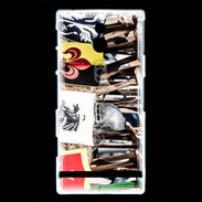 Coque Sony Xperia U Armure médiévale