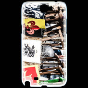 Coque Samsung Galaxy Note 2 Armure médiévale
