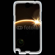 Coque Samsung Galaxy Note 2 Soleil dans l'espace