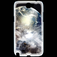 Coque Samsung Galaxy Note 2 La terre vue de l'espace