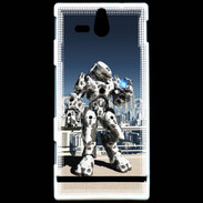 Coque SONY Xperia U Alien Androïd