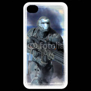 Coque iPhone 4 / iPhone 4S Soldat futuriste