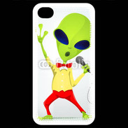Coque iPhone 4 / iPhone 4S Alien chanteur