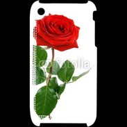 Coque iPhone 3G / 3GS Rose rouge 2