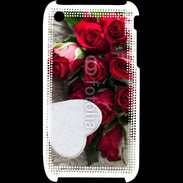 Coque iPhone 3G / 3GS Bouquet de rose
