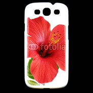 Coque Samsung Galaxy S3 Hibiscus rouge