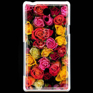 Coque Sony Xperia T Bouquet de roses 2