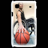 Coque Samsung Galaxy S Joueur de basket en fauteuil
