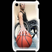 Coque iPhone 3G / 3GS Joueur de basket en fauteuil