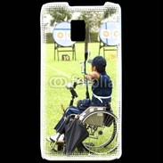Coque LG P990 Tir à l'arc handisport