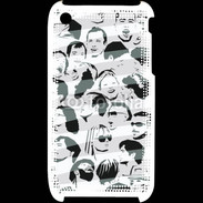Coque iPhone 3G / 3GS Multi visages