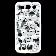 Coque Samsung Galaxy S3 Multi visages