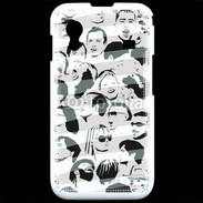 Coque Samsung ACE S5830 Multi visages