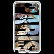 Coque Samsung Galaxy Note 2 Paris en lettres