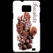 Coque Samsung Galaxy S2 Amour de chocolat