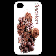 Coque iPhone 4 / iPhone 4S Amour de chocolat