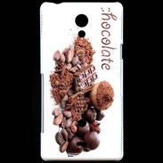 Coque Sony Xperia T Amour de chocolat