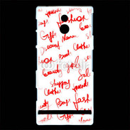 Coque Sony Xperia U Fashion mots